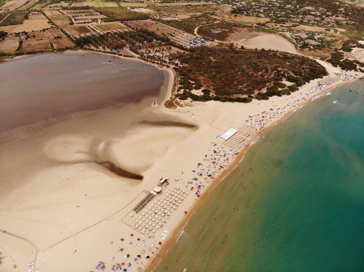 Eco Village Baia Delle Ginestre Teulada Eksteriør bilde